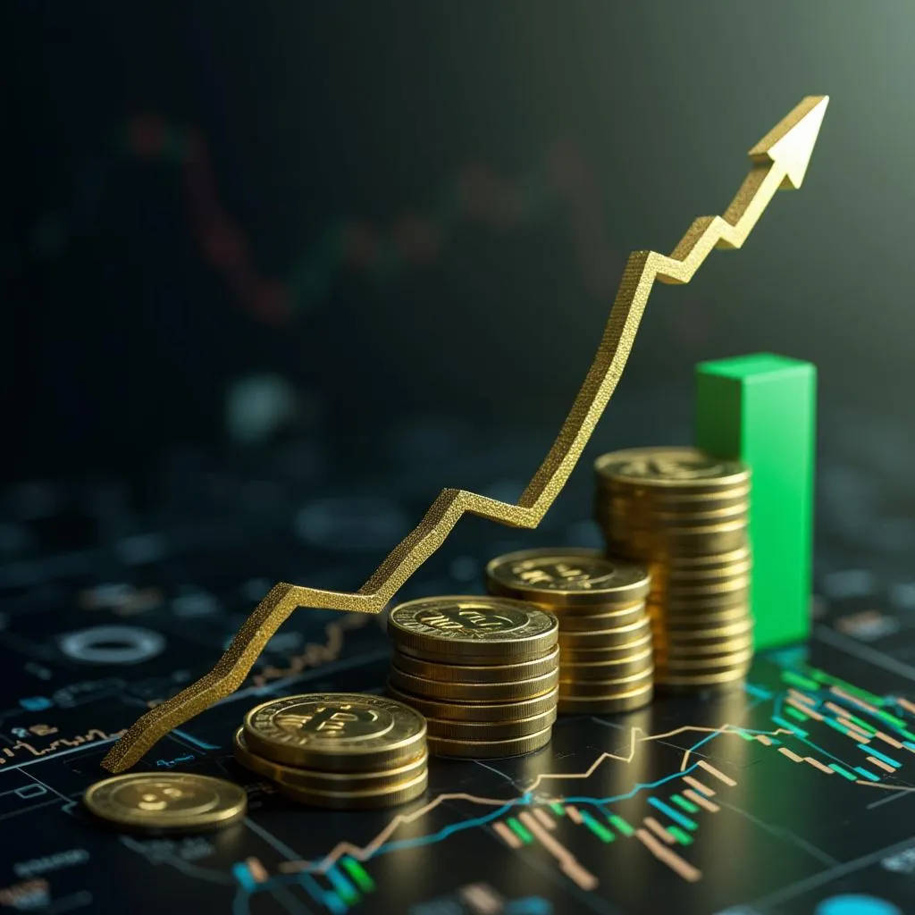 Irish economic growth chart showing positive trends