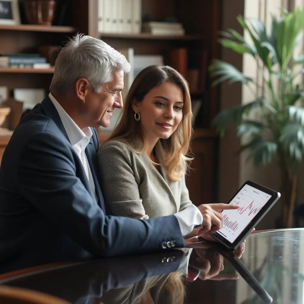 Tax advantage concept with Irish elements